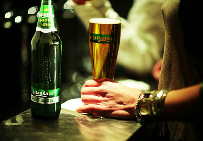 綠蘭莎啤酒   包裝設計 產品包裝設計 包裝盒設計