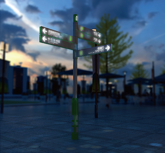 空間導視設計    標識設計   導視牌設計