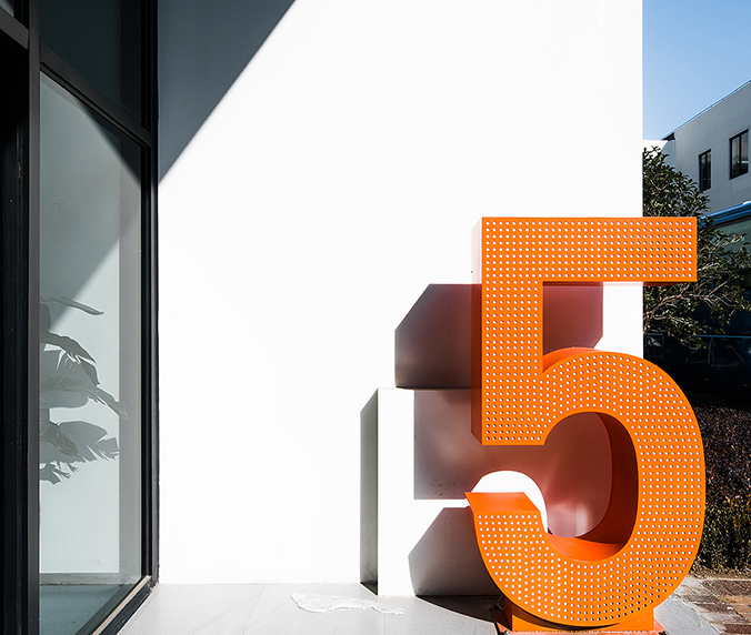 園區空間設計，空間導視設計，路牌設計