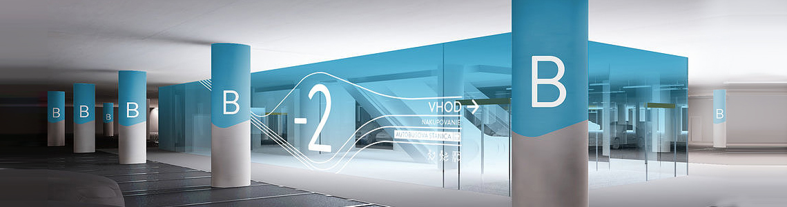 商場停車場導視